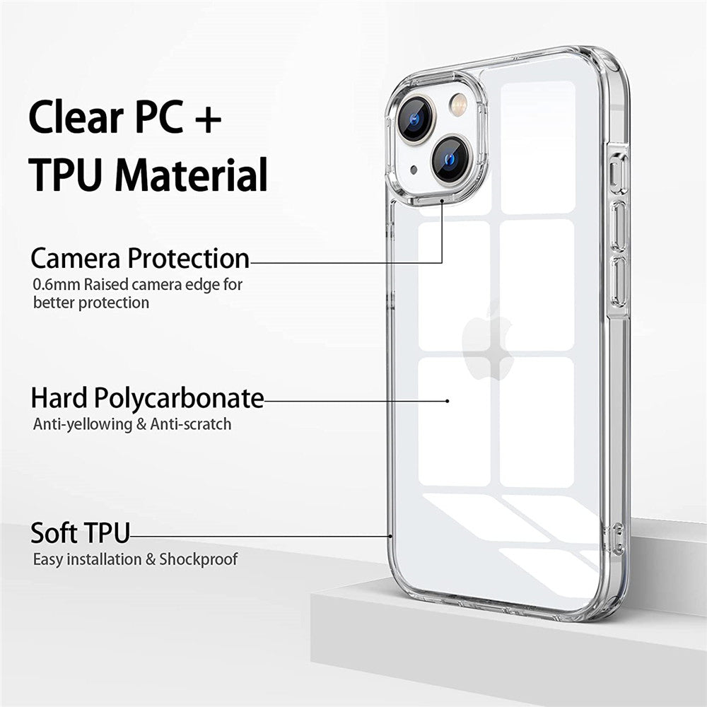 Hard TPU Case for iPhone 15 / 14 Hard TPU Case for iPhone 15 / 14